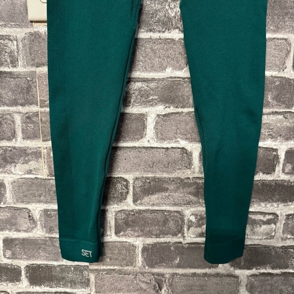 NEW Set Active SCULPTFLEX POWER LEGGINGS mojito green - Picture 8 of 9